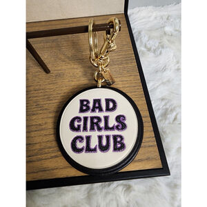 NWOT Coach X Disney Bad Girls Club Bag Charm Key Fob - Villains  CC314n